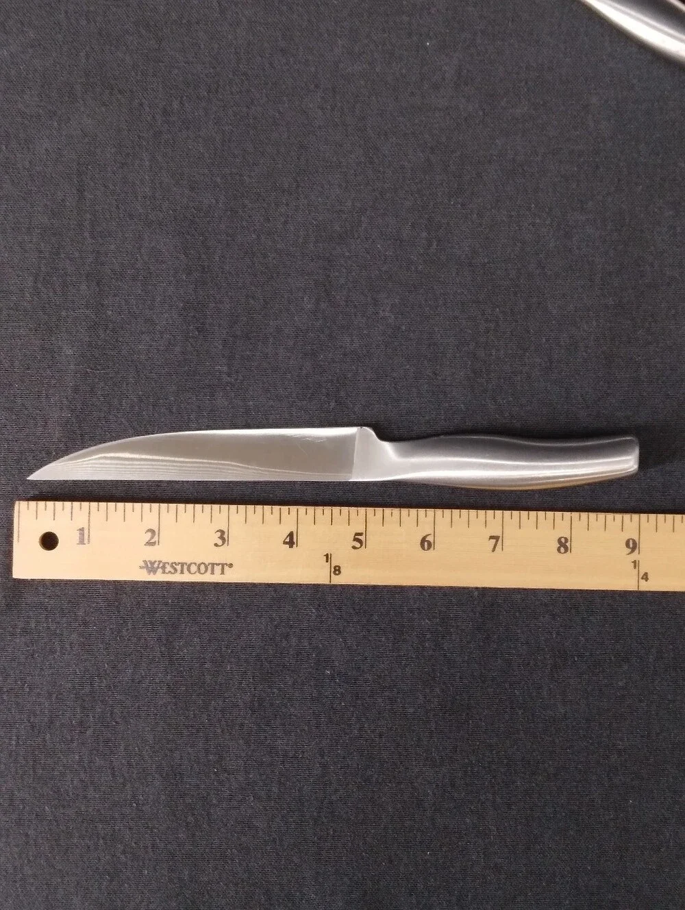 Set of 6 Analon Carbon Steel Steak Knives Heat Treated Ice Hardened 5